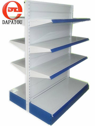 Metal Shelving Use in Supermarket