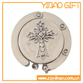 Custom Wholesale Purse Hanger with Cross Logo (YB-BH-05)