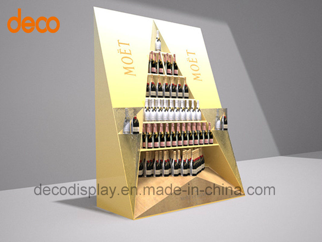 Promotional Acrylic Display Stand Floor Display Shelf for Supermarket