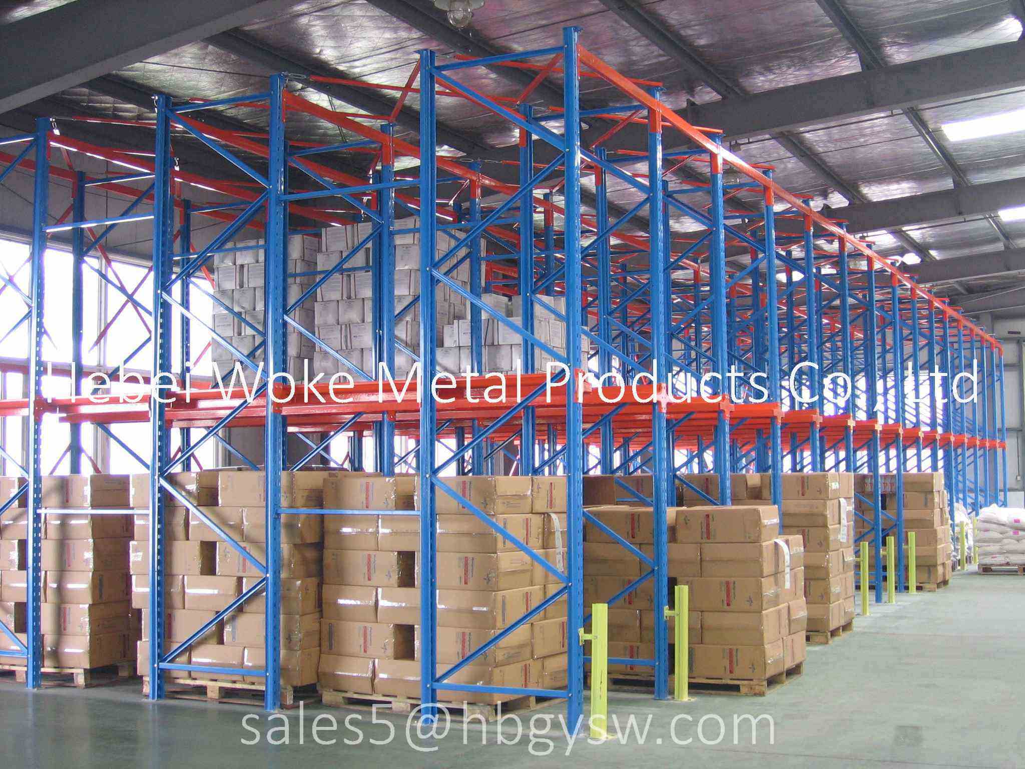 Warehouse Storage Drive in Rack