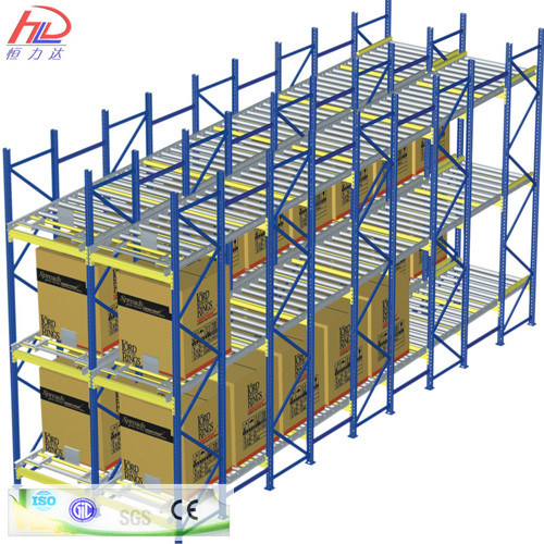 Heavy Duty Gravity Pallet Racking Warehouse with High Quality