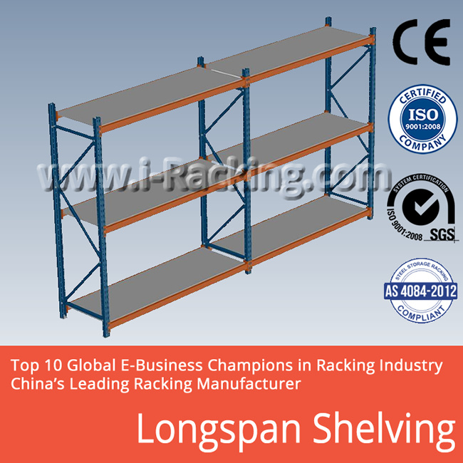 Warehouse Heavy Duty Long Span Storage Racking Warehouse Rack