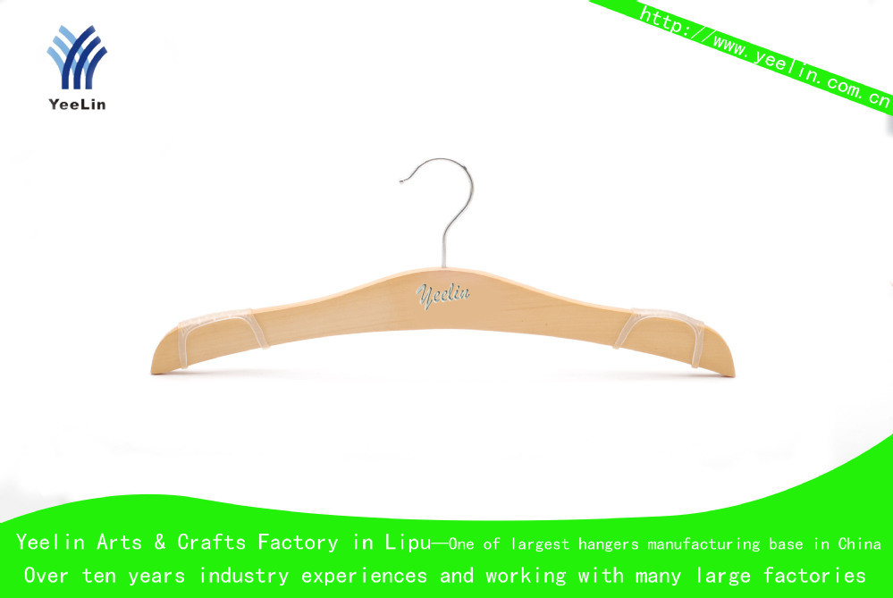 Wood Shirt Hanger for Store Display (YLWD84110-NTLR1)