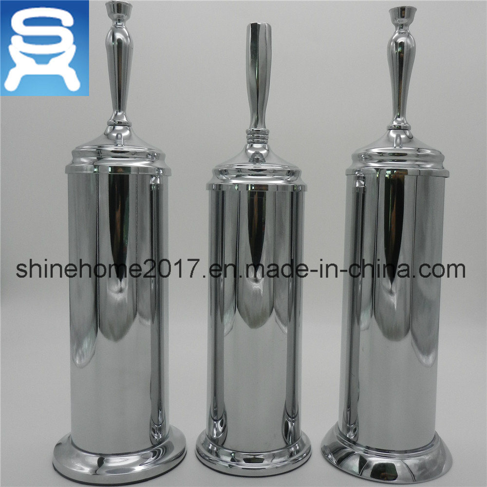 Three Colors Metal Shower Toilet Brush Holder