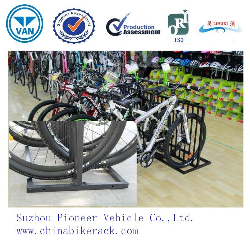 High Quality Black Bike Display Storage Rack (PV-HL09)