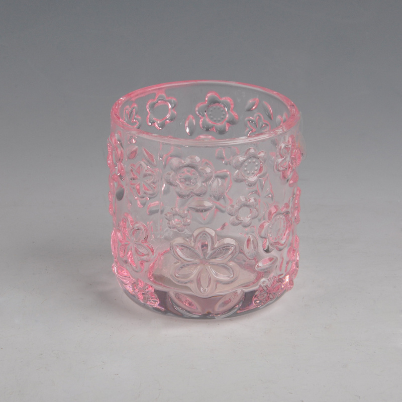 Pink Colored Votive Candle Holder