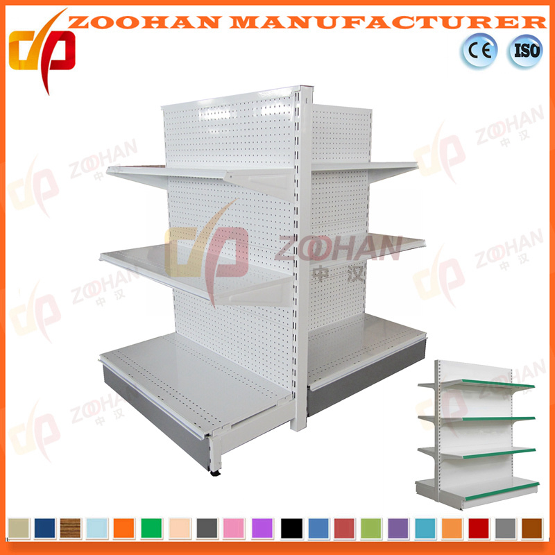 Factory Customized Supermarket Gondola Display Shelves (Zhs293)