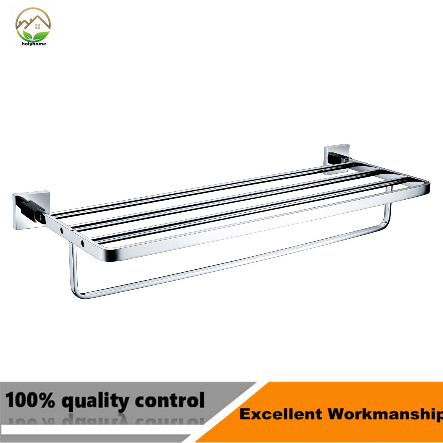 Stainless Steel Bathroom Fittings Single Towel Bar