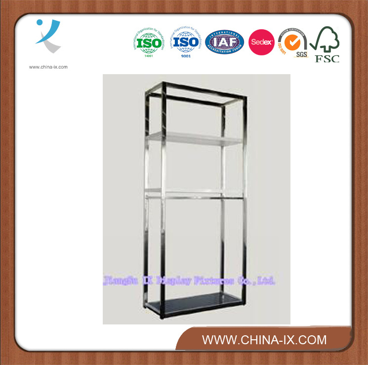 Metal (Stainless Steel) and Acrylic Display Stand/Rack