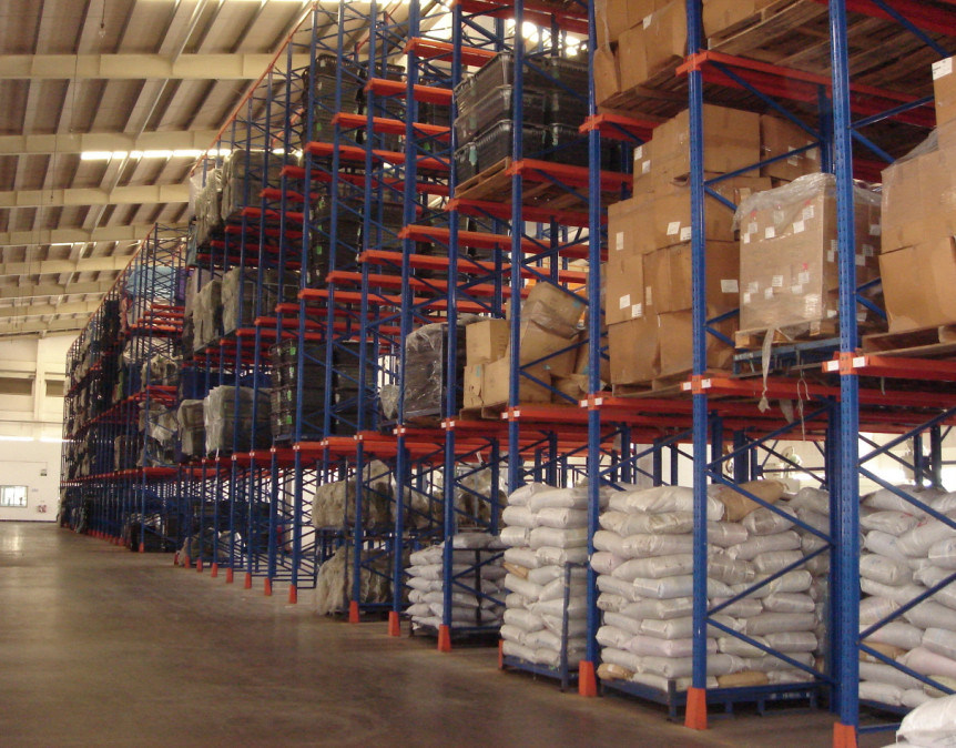 Structural Warehouse Storage Steel Pallet Rack