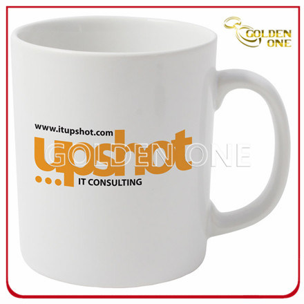 Factory Wholesale Customized Printed White Porcelain Mug