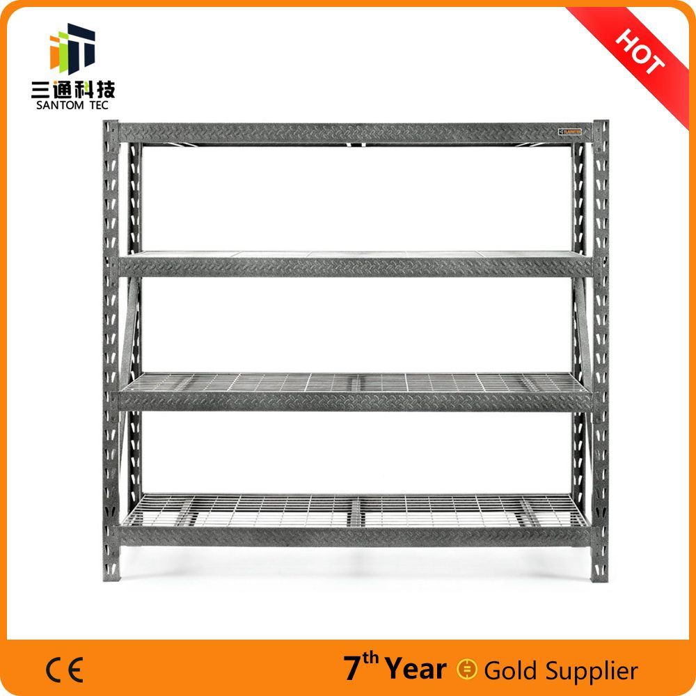 Powder Coated Steel Metal Racks, Steel Storage Shelf