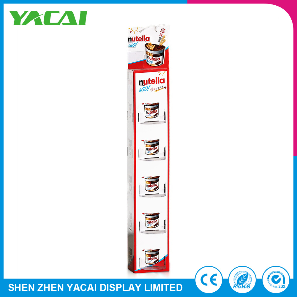 Speciality Stores Paper Exhibition Stand Security Advertising Display Rack