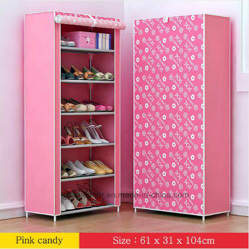 Shoe Cabinet Shoes Racks Storage Large Capacity Home Furniture DIY Simple Portable Shoe Rack (FS-08F) 2018