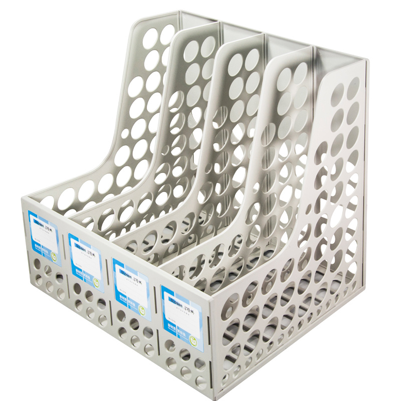 Four Columns Standard Plastic File Tray