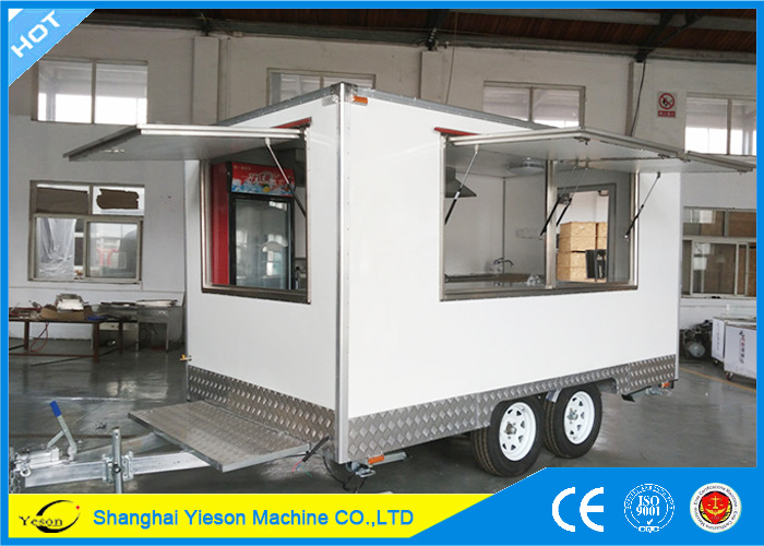 Ys-Fb390A Glass Re-Enforced Panel Foodtruck Catering Van