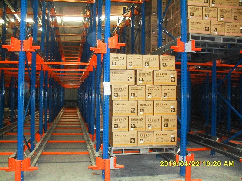 Warehouse Storage Shuttle Pallet Rack