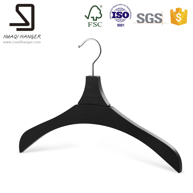 Clothes Hanger, Wooden Hanger, Black Hanger