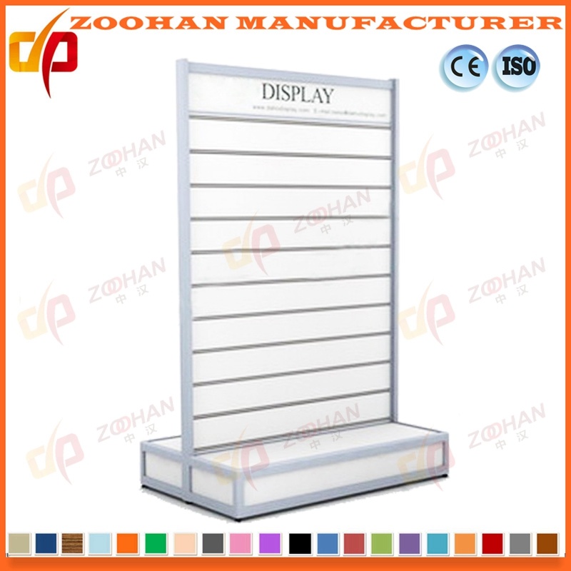 Single Sided Metal Slatwall Gondola Starter Bay Supermarket Shelf (Zhs312)