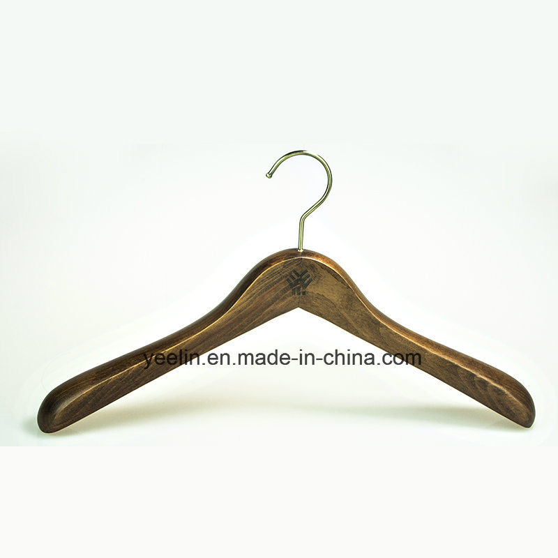 Garment Usage Wooden Clothes Hanger for Display (YL-yw30)