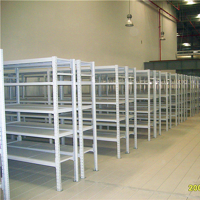 Storage Shelving with Step Beam