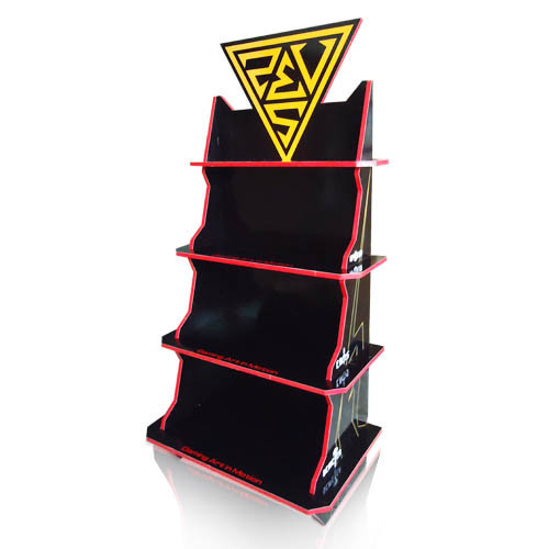 Retail Display Rack, Pop Cardboard Floor Display, Store Rack