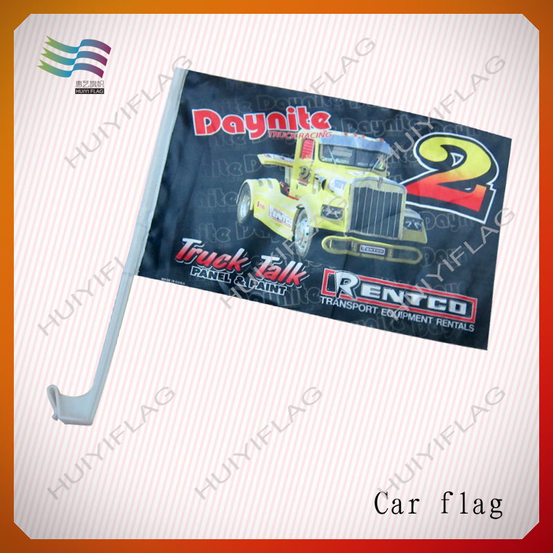 Customized Promotional Window Car Flag for Racing (HYC-AF060)