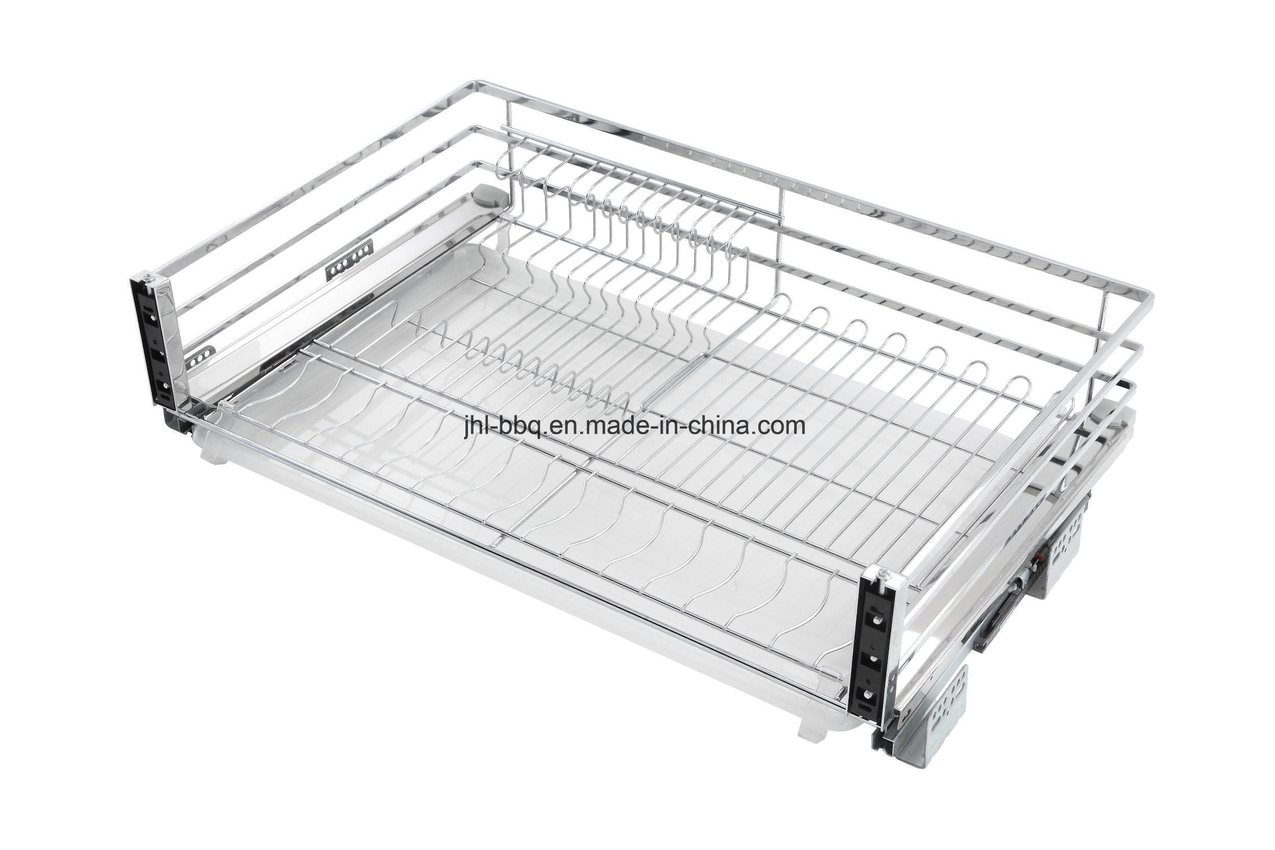 Kitchen Cabinet Racks with Damping Slide Rails