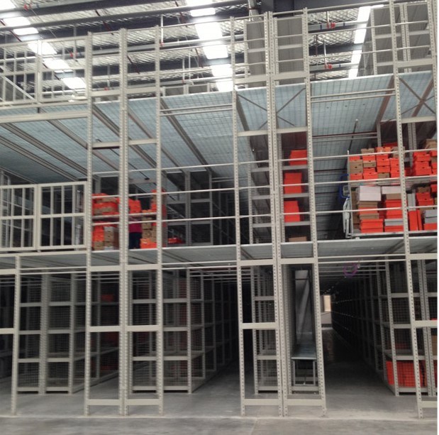 ISO Multi-Layer Warehouse Steel Storage Mezzanine Rack