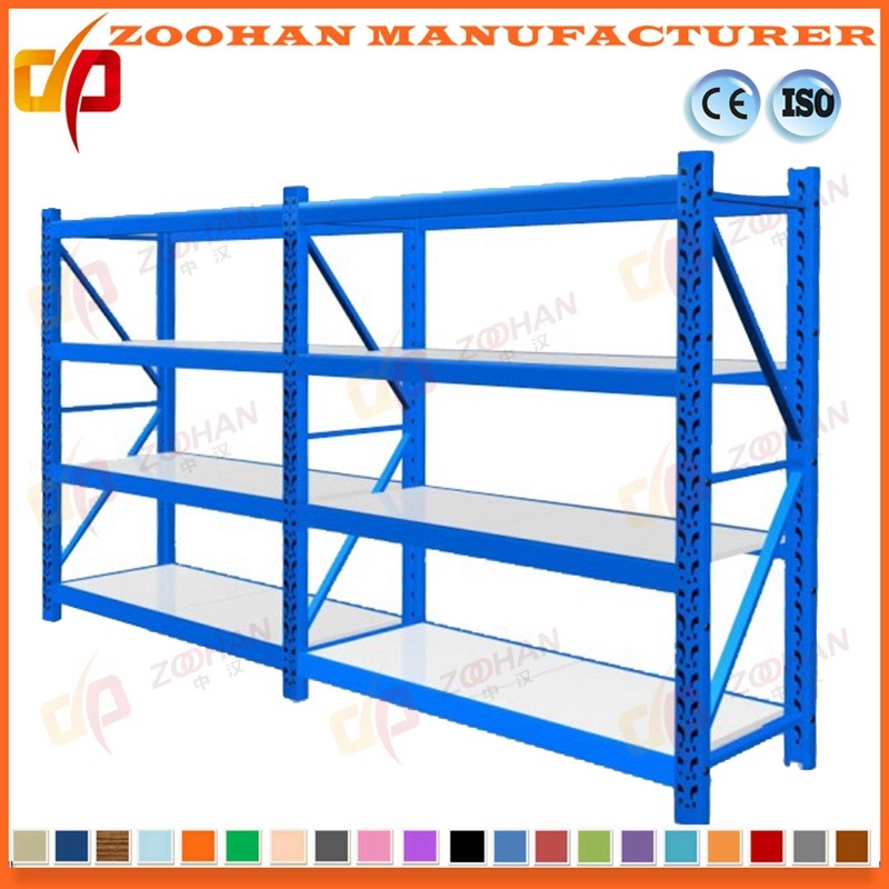 Knock Down Metal Warehouse Racking Garage Storage Shelving Wholesale (Zhr253)