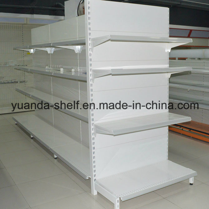 Metal Gondola Double Side Common Display Shelf for Supermarket