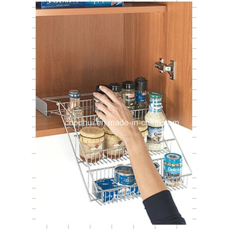 Coated Wire Cupboard Storage Rack (LJ3002)