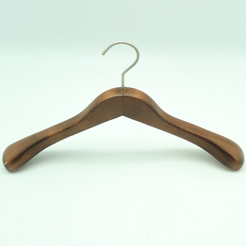 Yeelin Antique Design Thick Shoulder Wooden Hanger for Suit Coat