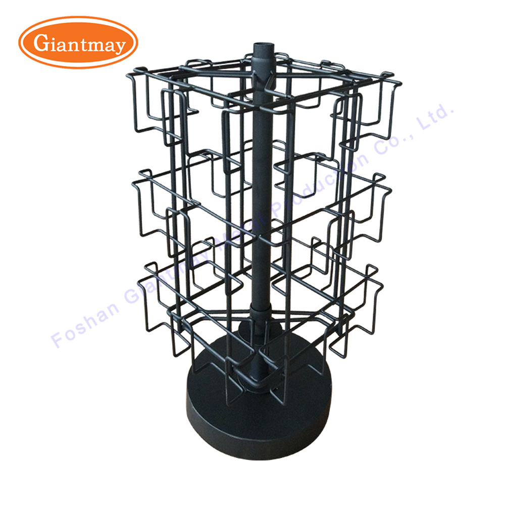 Table Top Metal Postcard Greeting Card Exhibition Display Stand Racks