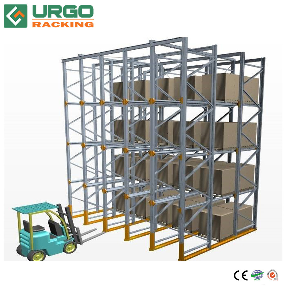 Ce Guarantee Adjustable Storage Drive-in Pallet Racking