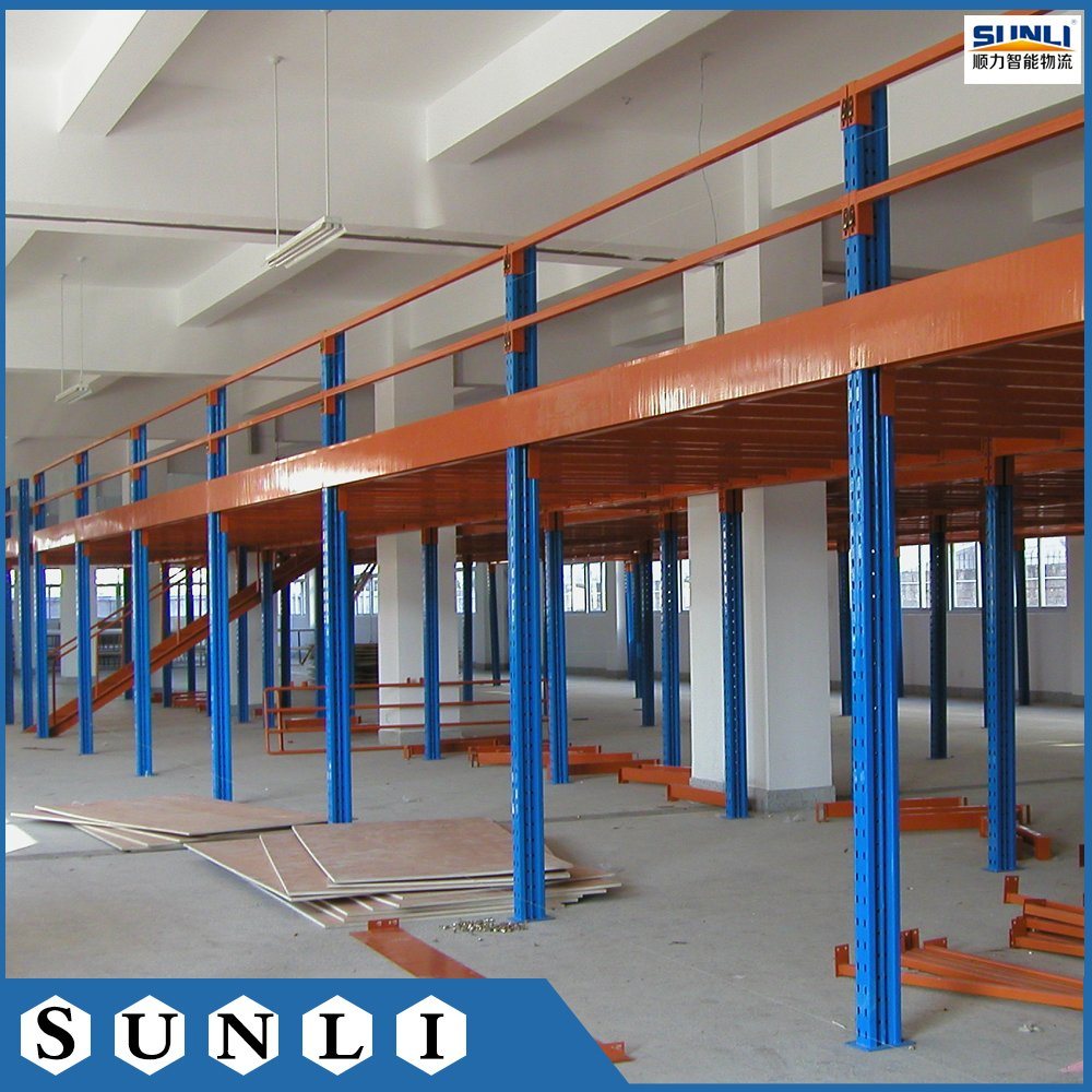 Heavy Duty Pallet Rack Suppported Mezzanine Floor System