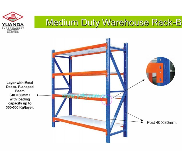 Steel Stacking Pallet System Storage Rack