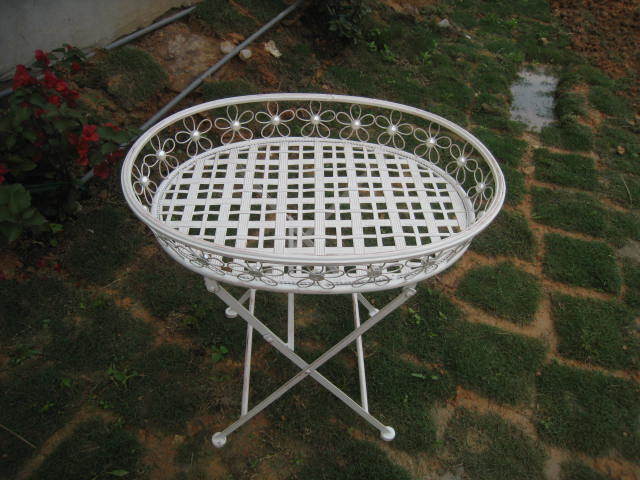 Round Table Iron Wedding Decoration Flower Stand