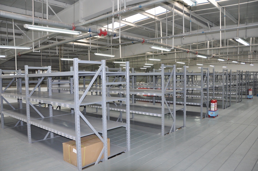 Metal Decking Storage Long Span Shelving