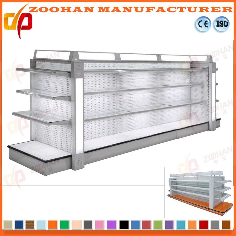 Supermarket Pharmacy Luxury Cosmetic Glass Shelving Shelf (Zhs164)