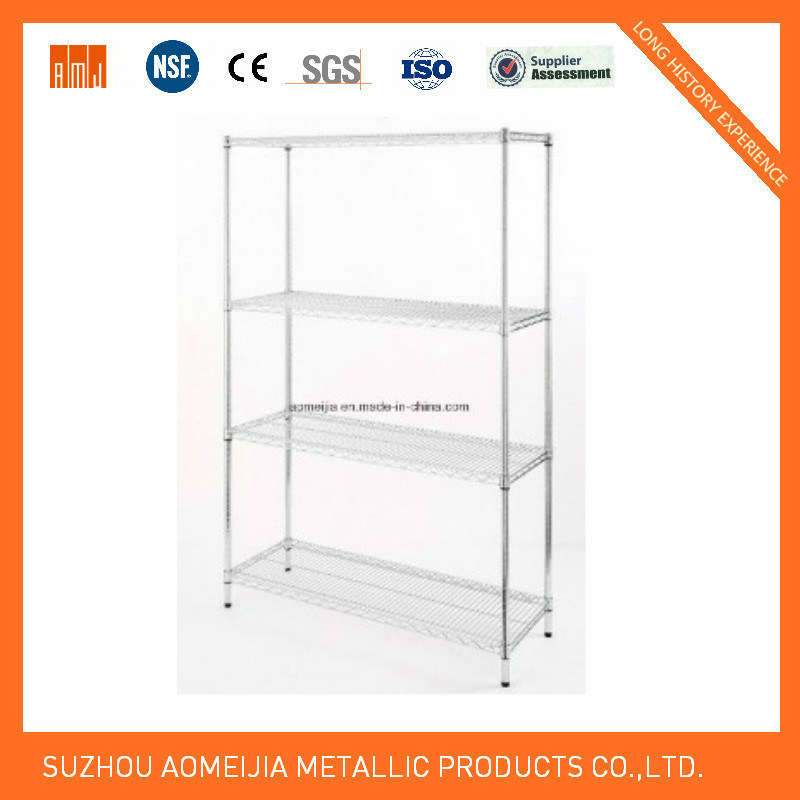 Metal Wire Display Exhibition Storage Shelving for Lithuania Shelf