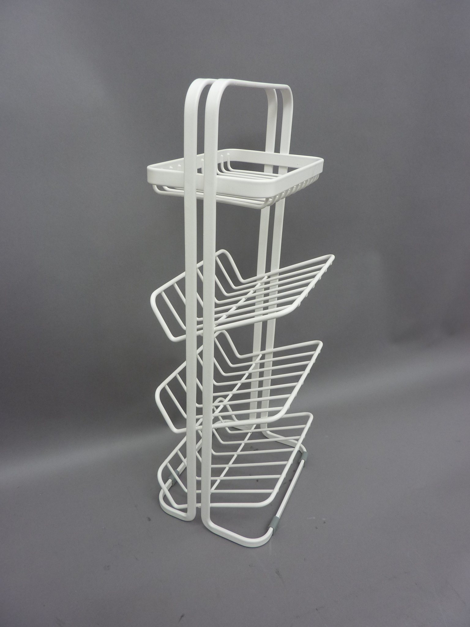 Diagonal Insert Type Shampoo Rack, Four Layers Metal Rack