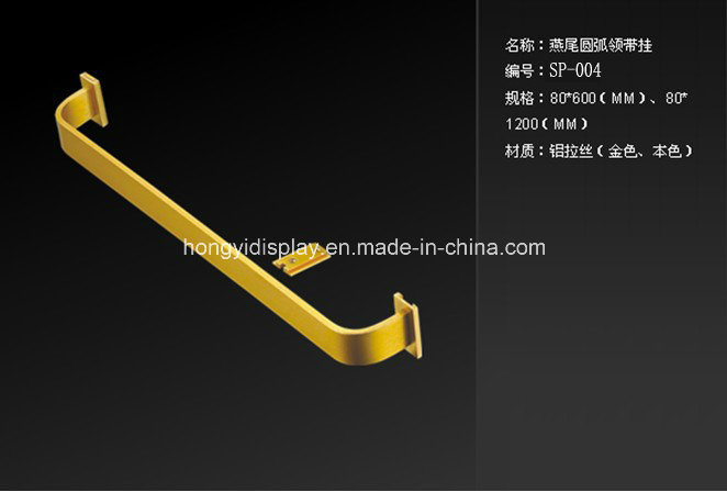 Golden Color Tile Hook for Retail Store