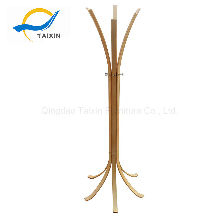 Wooden Furniture Colorful Coat Hanger for Bedroom