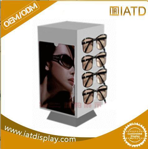 Wholesales Custom Counter Top Wood Pop Display Rack for Sunglasses