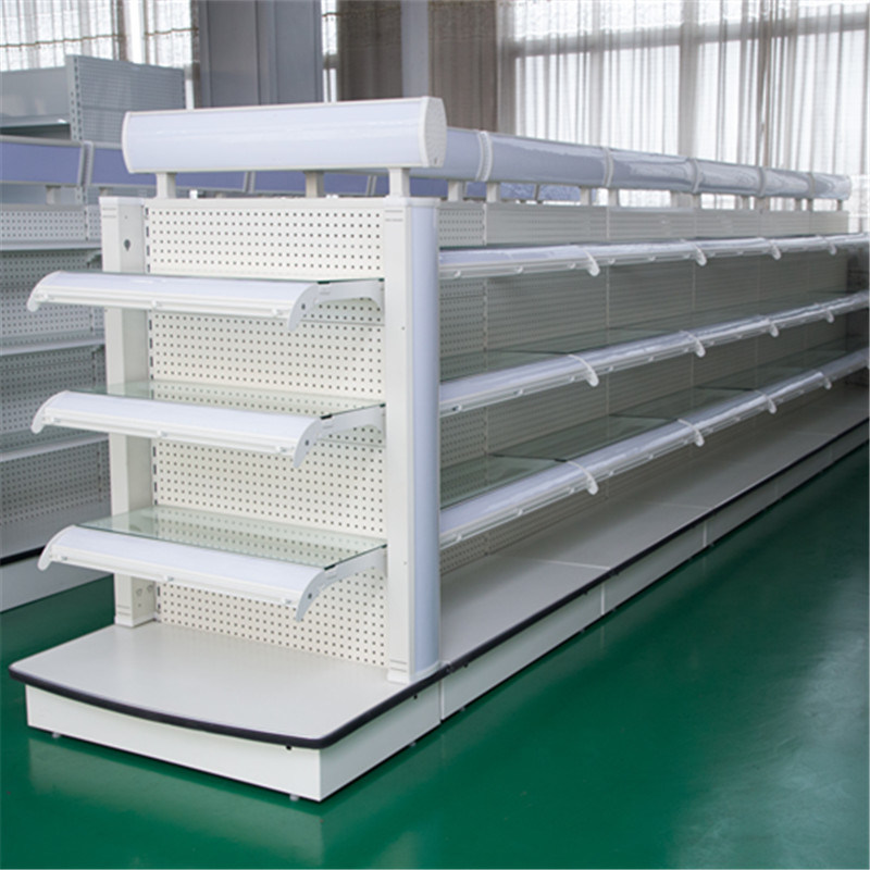 Supermarket Cosmetic Display Shelf Makeup Store Rack Shelf