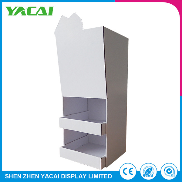 Retail Paper Indoor Floor Security Display Rack