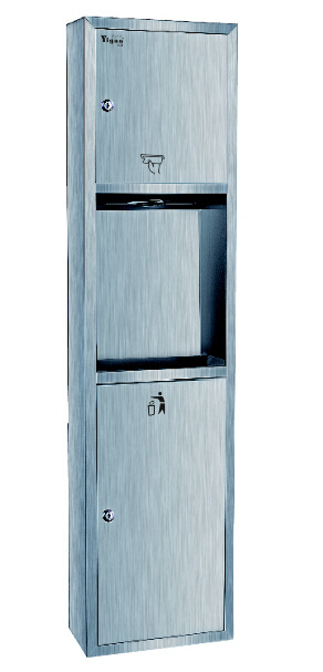 Stainless Steel Paper Holder with Ash Bin (ZJ-28M)