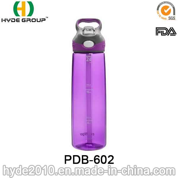 750ml Plastic Drink Cup with Straw, Tritan Water Bottle (PDB-602)