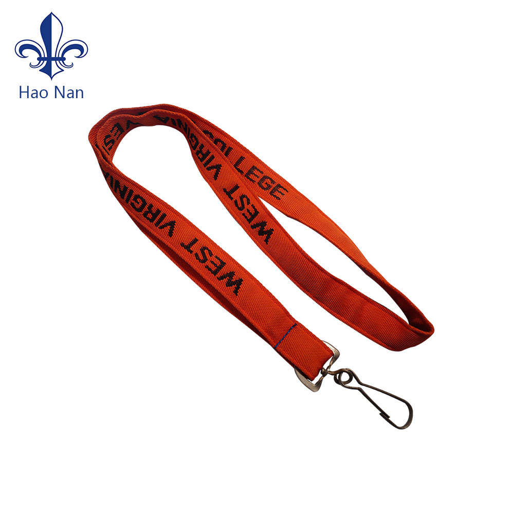 Customized Logo Printing Polyester Lanyard with Neck Strap